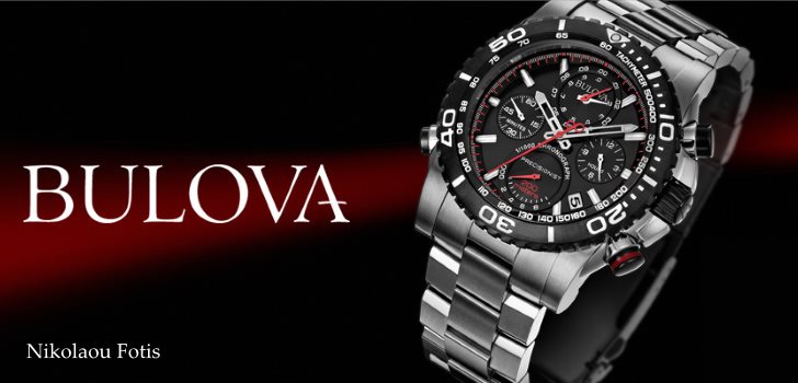 Εκπληκτικό ανδρικό ρολόι Bulova Chronograph 98B210, στο κατάστημα Νικολάου Φώτης